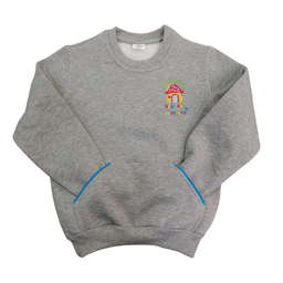 Boy's Sweater with Turquoise Details 